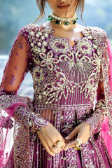 Stardust By Mushq Unstitched 3 Piece Wedding Suit-MWD-03-Startruck Elegance
