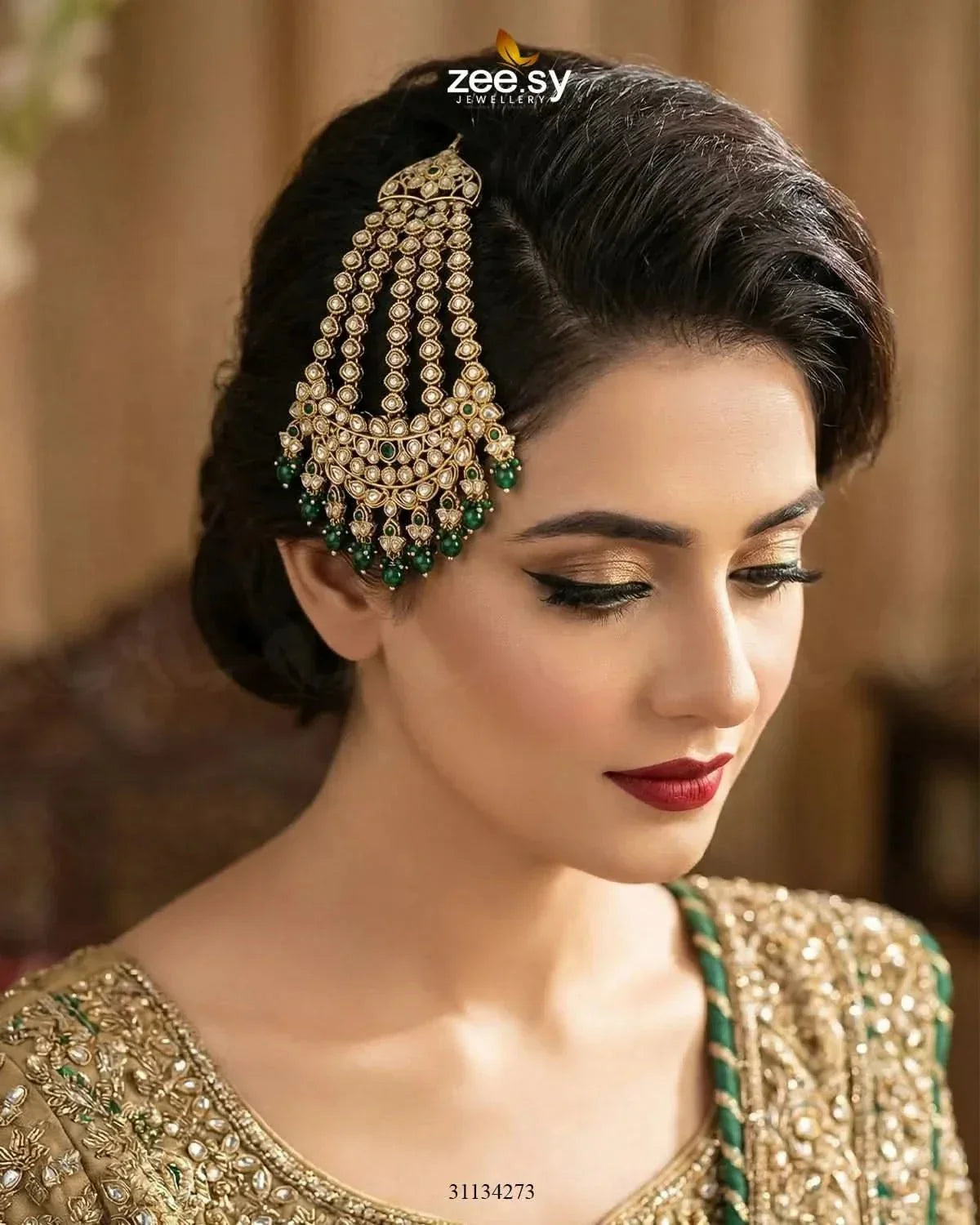 Majestic Faux Pearl Jhumar