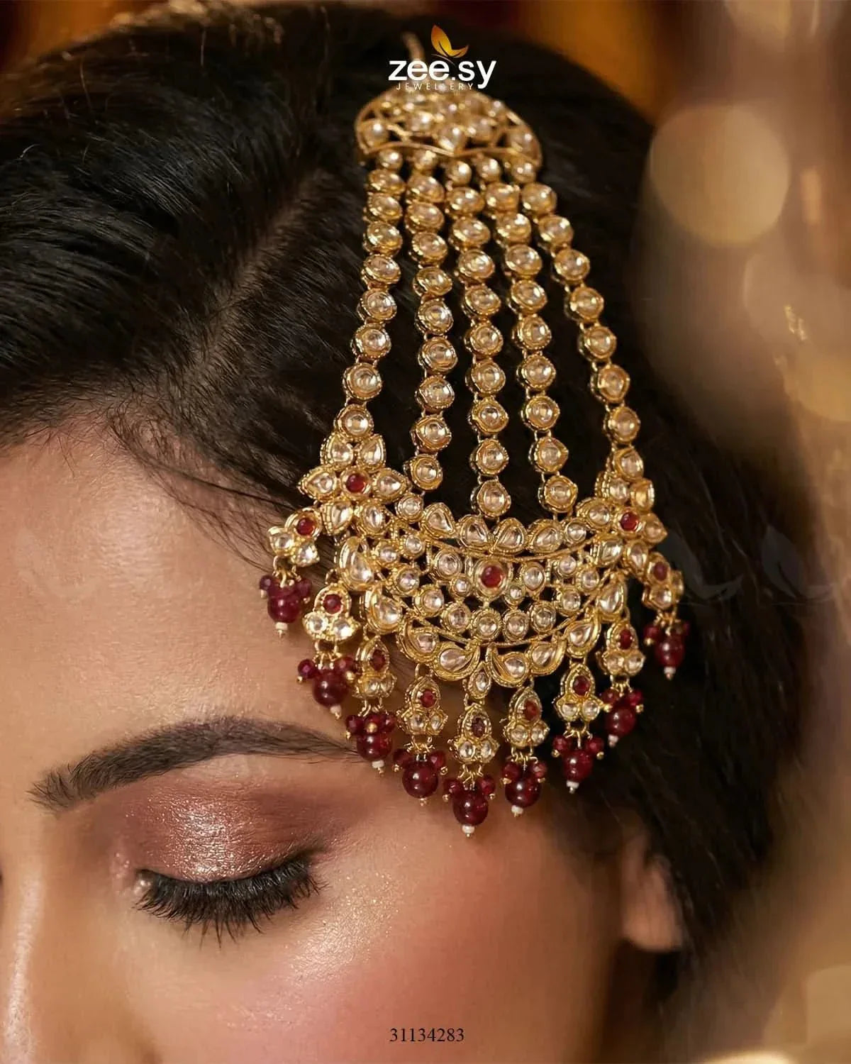 Majestic Faux Pearl Jhumar