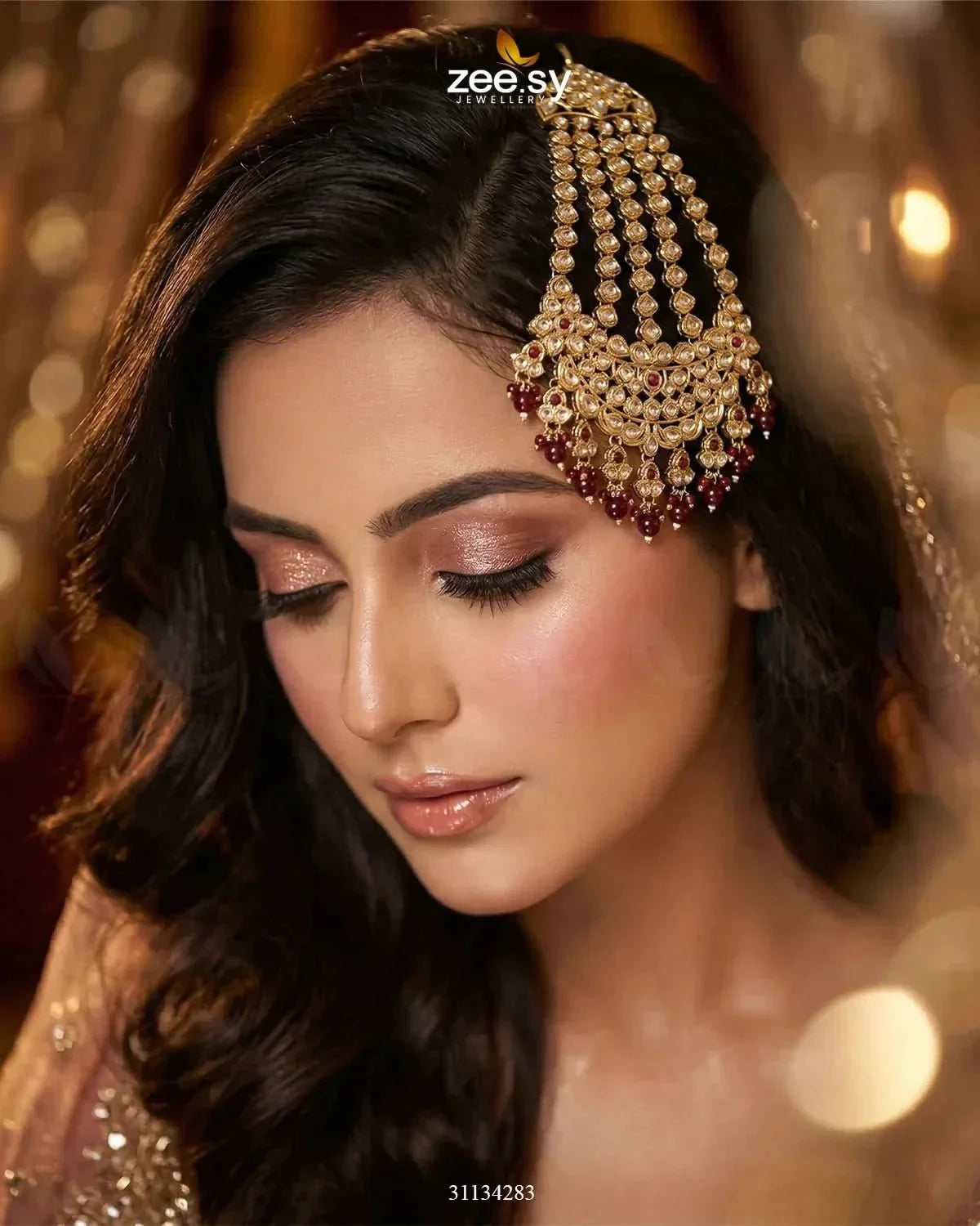 Majestic Faux Pearl Jhumar