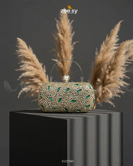 Majestic Gold Azure Evening Bag - Zeesy Jewellery