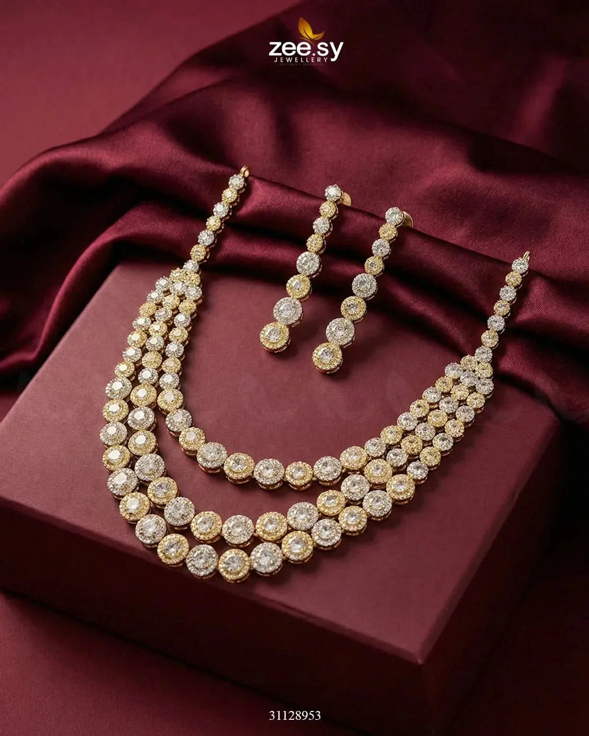 Majestic Triple Tier Necklace Set