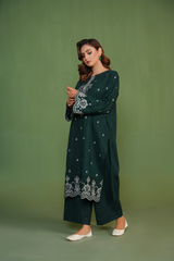 Qurb Stitched 2 Piece Winter Collection'2025-Mannat