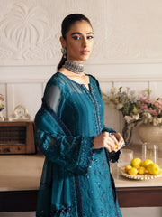 Gulaal Unstitched 3 Piece Emb Chiffon Vol-01 Suit-Marleen GL-EC-23V1-08