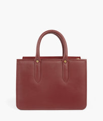 RTW Creation - Maroon crocodile satchel bag