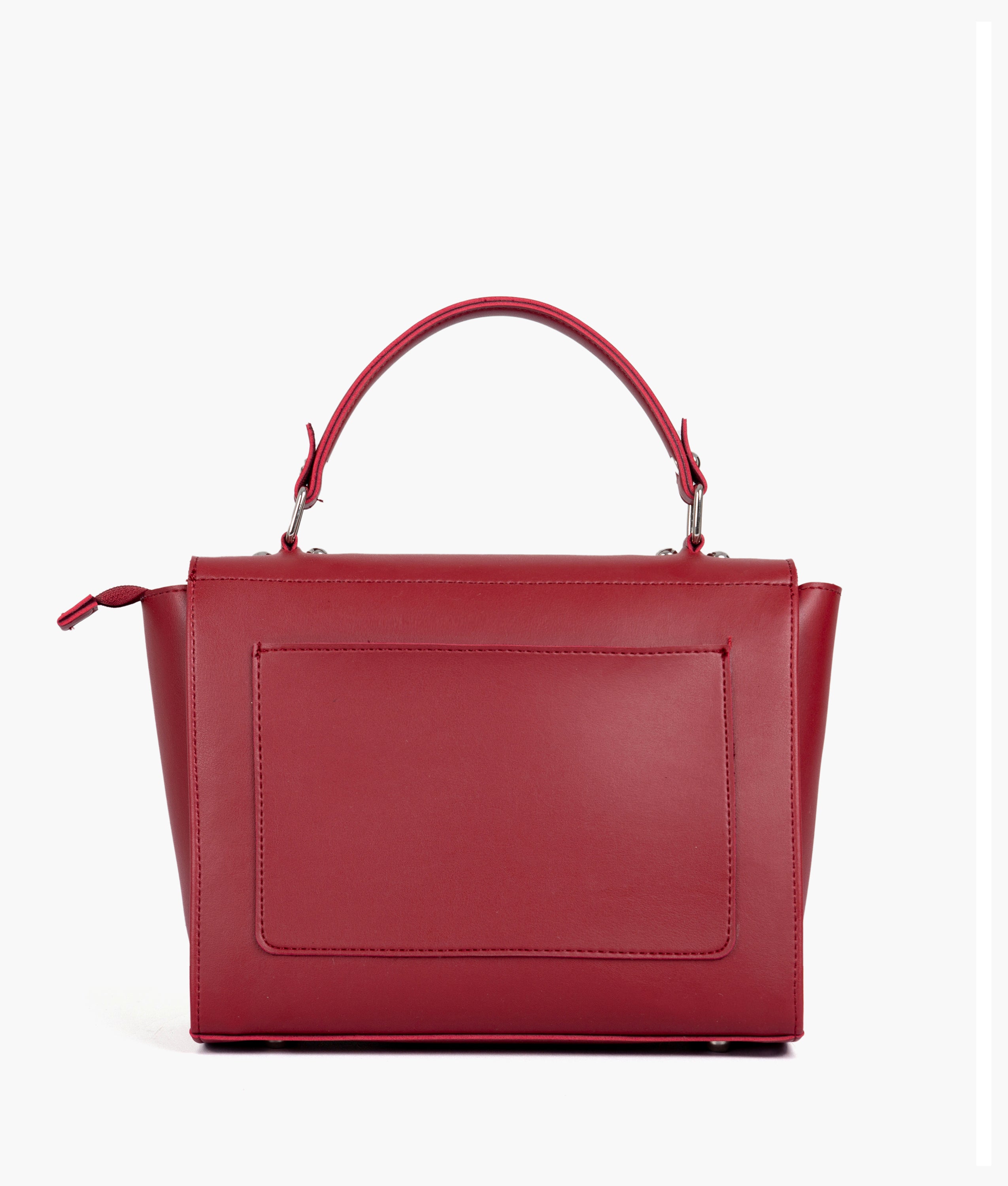 RTW Creation - Maroon mini messenger bag