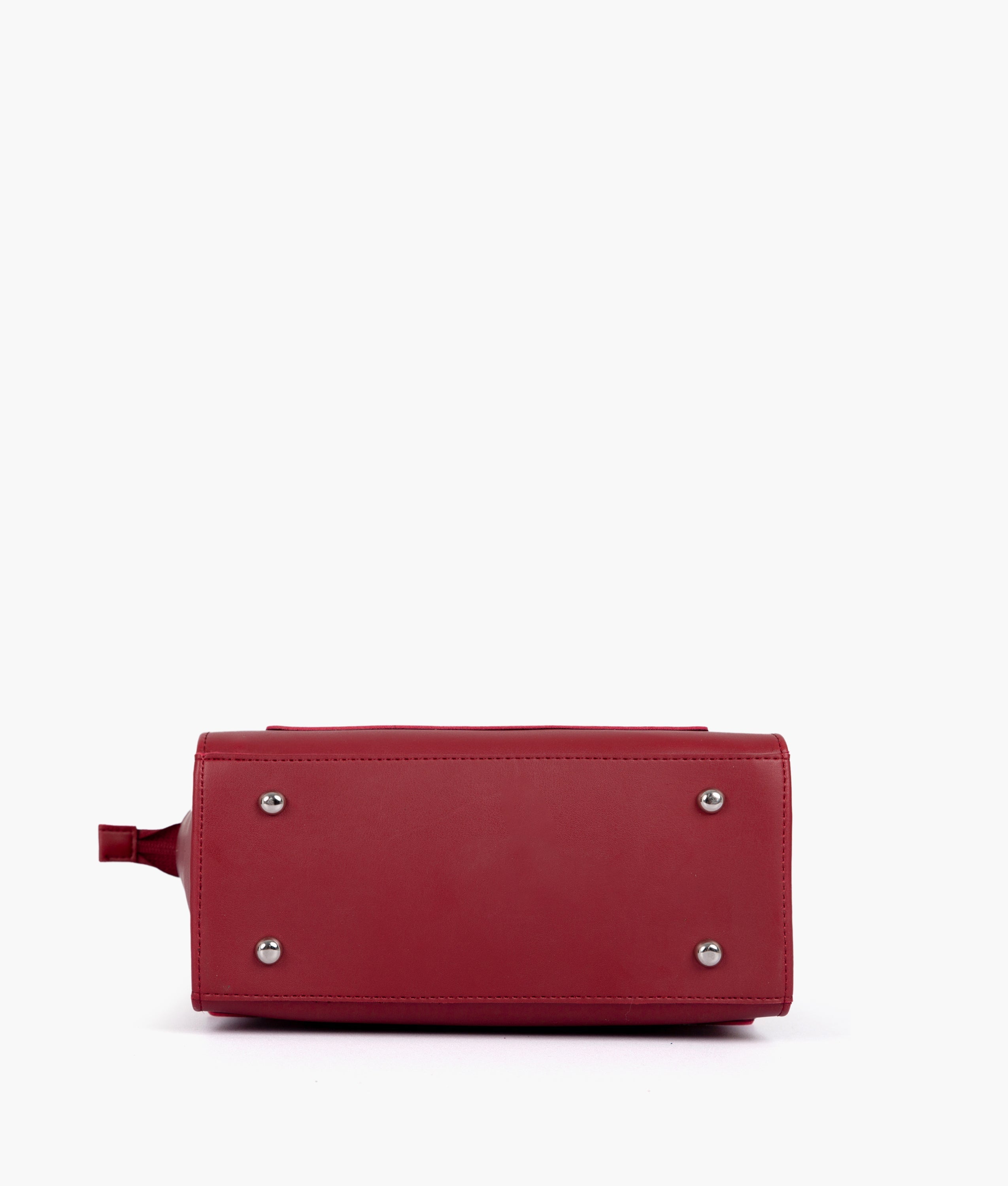 RTW Creation - Maroon mini messenger bag