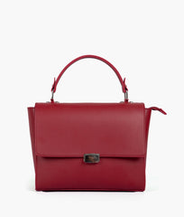 RTW Creation - Maroon mini messenger bag
