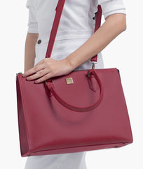 RTW Creation - Maroon workplace handbag