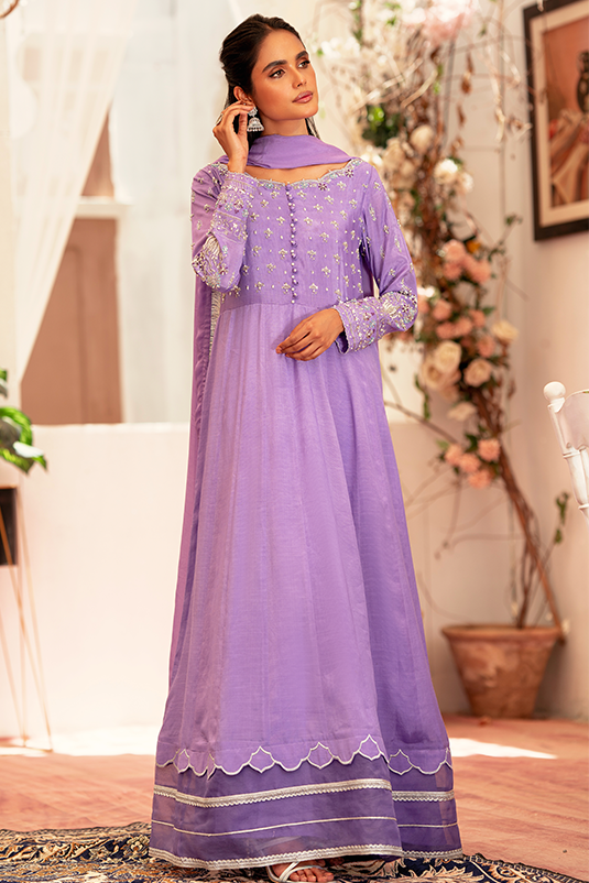 Zaaviay Stitched Eid Collection 2022  Mayumi (Three Piece)