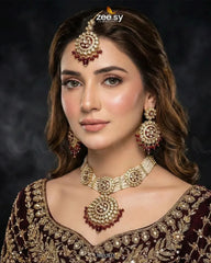 Mehar Pearl Kundan Choker Set