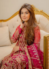 Sardinia Unstitched 3 Piece Bridal Collection-Mehrunnisa - Momina Asad Khan
