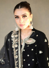 Sardinia Unstitched 3 Piece Formals Collection-Midnight Lush 1 - Rida Khawar