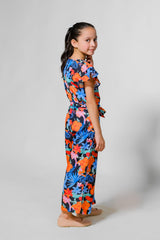 Sprinkles Stitched 1 Piece Summer Jumpsuit Kids Collection'2025-Midnight Tropics Jumpsuit