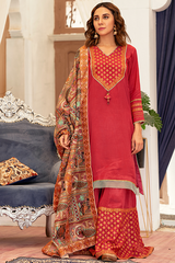 Zaaviay Stitched Eid Collection 2022  Mimi (Three Piece)