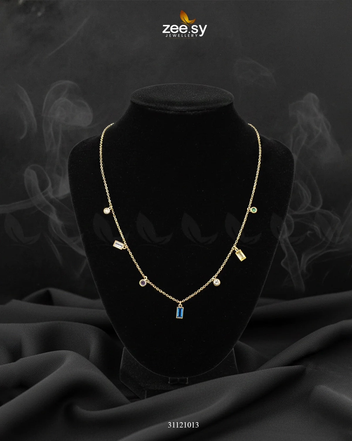 Modern Rainbow Charm Chain - Zeesy Jewellery