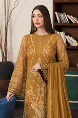 Flossie Unstitched 3 Piece Formals Executive Vol-05 Collection'2025-Fawn Queen