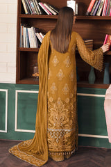 Flossie Unstitched 3 Piece Formals Executive Vol-05 Collection'2025-Fawn Queen