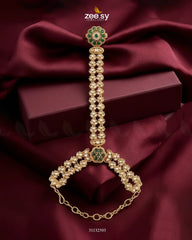 Zeesy-Mughal Floral Stone Anja Bracelet