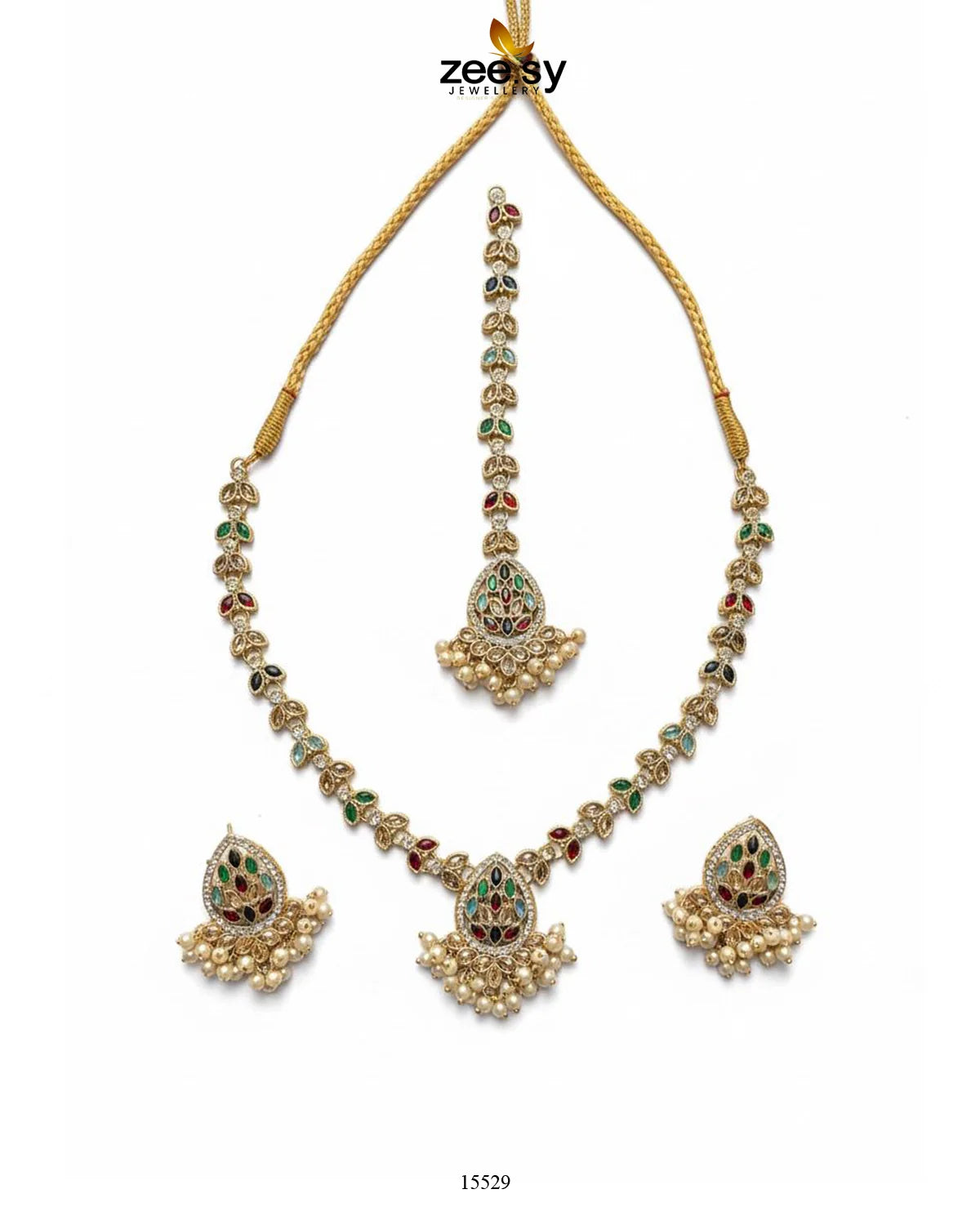 Luxe Necklace Set Multicolor - Zeesy Jewellery