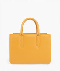 RTW Creation - Mustard crocodile satchel bag