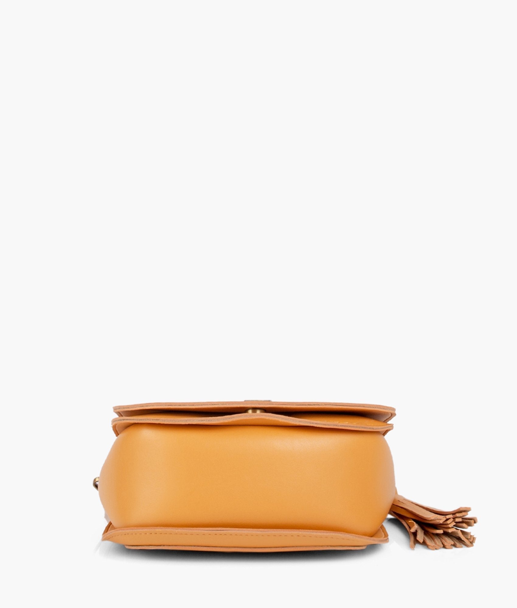 RTW Creation - Mustard foldover saddle bag
