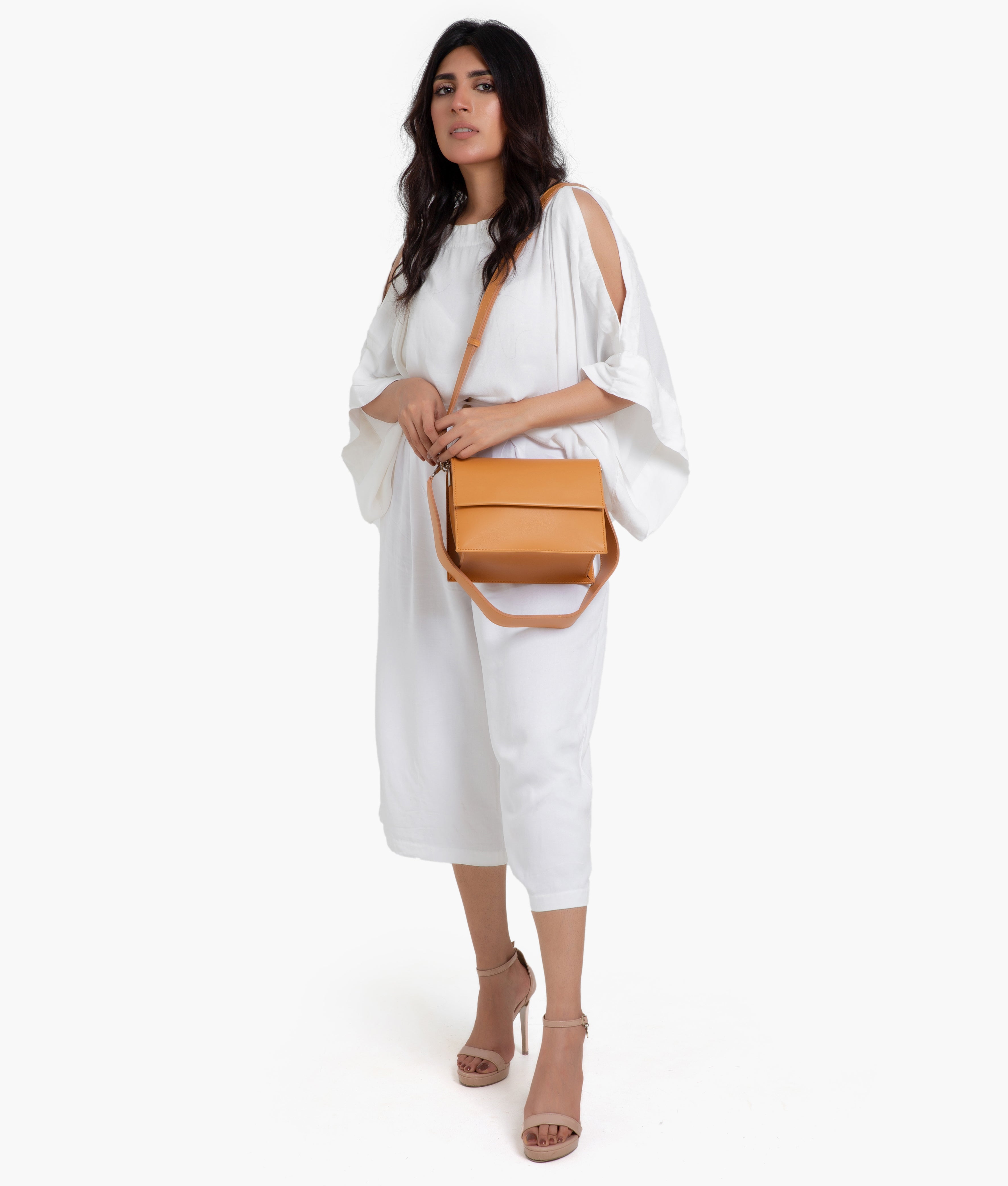 RTW Creation - Mustard mini cross-body bag