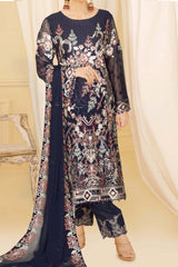 Nayab by Ramsha Unstitched 3 Piece Chiffon Vol-04 Suit-N-402