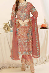 Nayab by Ramsha Unstitched 3 Piece Chiffon Vol-04 Suit-N-403