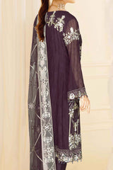 Nayab by Ramsha Unstitched 3 Piece Chiffon Vol-04 Suit-N-411
