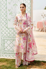 Rangrez By Ramsha Unstitched 3 Piece Luxury Lawn Vol-06 Collection-N-608