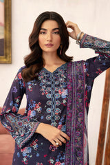 Rangrez By Ramsha Unstitched 3 Piece Luxury Lawn Vol-07 Collection-N-701
