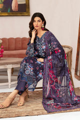 Rangrez By Ramsha Unstitched 3 Piece Luxury Lawn Vol-07 Collection-N-701