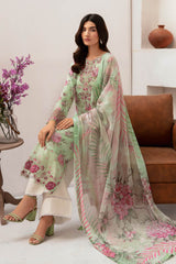 Rangrez By Ramsha Unstitched 3 Piece Luxury Lawn Vol-07 Collection-N-702