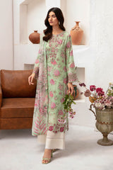 Rangrez By Ramsha Unstitched 3 Piece Luxury Lawn Vol-07 Collection-N-702
