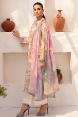 Rangrez By Ramsha Unstitched 3 Piece Luxury Lawn Vol-07 Collection-N-704