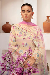Rangrez By Ramsha Unstitched 3 Piece Luxury Lawn Vol-07 Collection-N-704