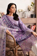 Rangrez By Ramsha Unstitched 3 Piece Luxury Lawn Vol-07 Collection-N-708