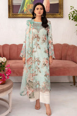 Rangrez By Ramsha Unstitched 3 Piece Luxury Lawn Vol-07 Collection-N-709