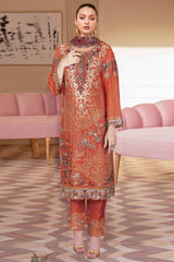Nayab by Ramsha Unstitched 3 Piece Weightless Chiffon Vol-02 Suit-N-202