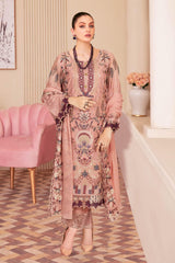 Nayab by Ramsha Unstitched 3 Piece Weightless Chiffon Vol-02 Suit-N-204