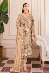 Nayab by Ramsha Unstitched 3 Piece Weightless Chiffon Vol-02 Suit-N-206