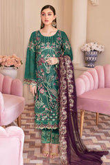 Nayab by Ramsha Unstitched 3 Piece Weightless Chiffon Vol-02 Suit-N-209