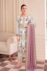 Nayab by Ramsha Unstitched 3 Piece Weightless Chiffon Vol-02 Suit-N-210