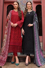 Bazaar By Nureh Unstitched 3 Piece Schiffli Lawn Suit-NE-109