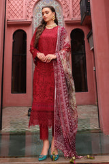 Bazaar By Nureh Unstitched 3 Piece Schiffli Lawn Suit-NE-109