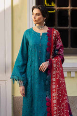 Bazar By Nureh Unstitched 3 Piece Khaddar With Shawl Suit-NE-112