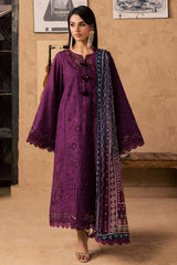 Bazar By Nureh Unstitched 3 Piece Emb Chikankari Doria Lawn Suit-NE-240