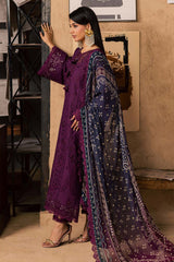 Bazar By Nureh Unstitched 3 Piece Emb Chikankari Doria Lawn Suit-NE-240