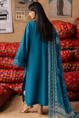 Bazar By Nureh Unstitched 3 Piece Emb Chikankari Doria Lawn Suit-NE-242